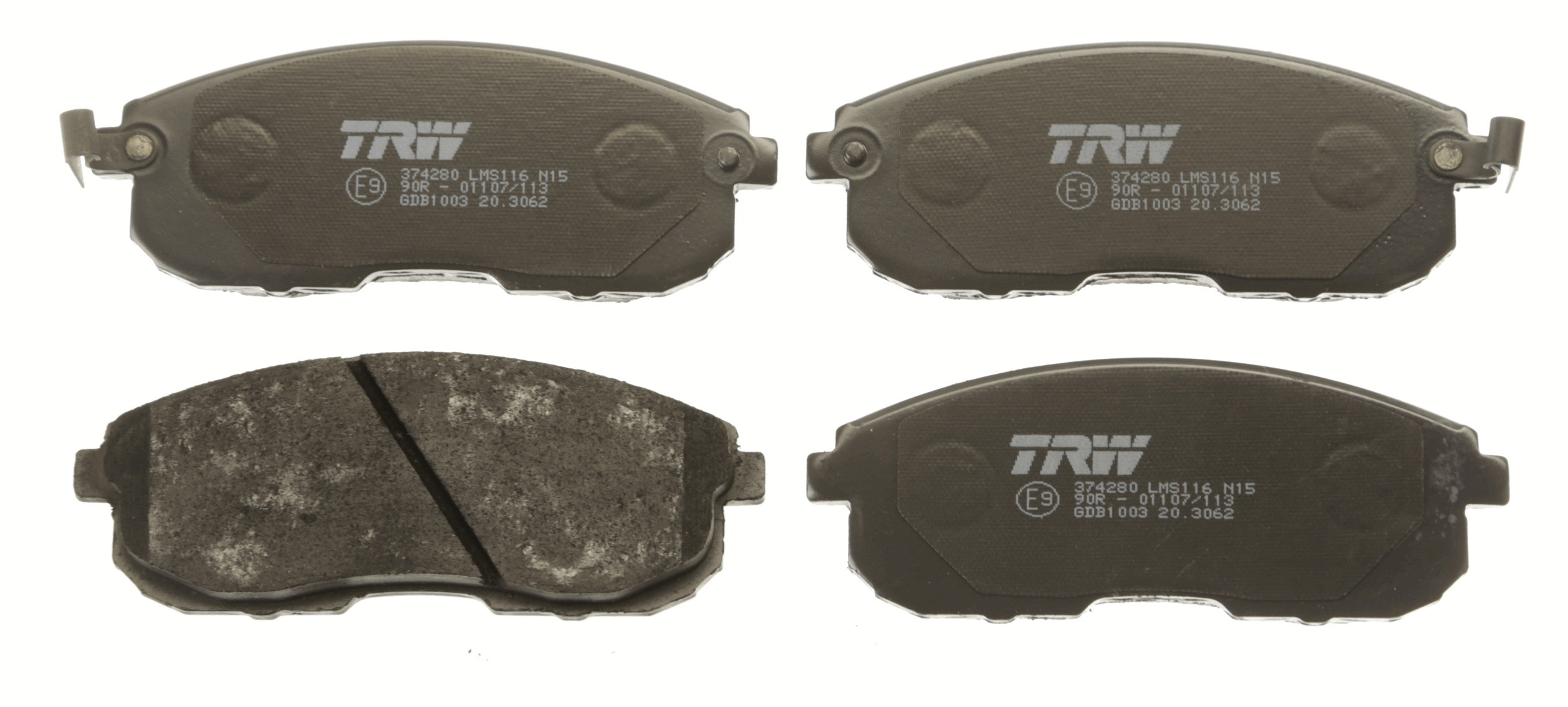 TRW Bremsbelagsatz, Scheibenbremse