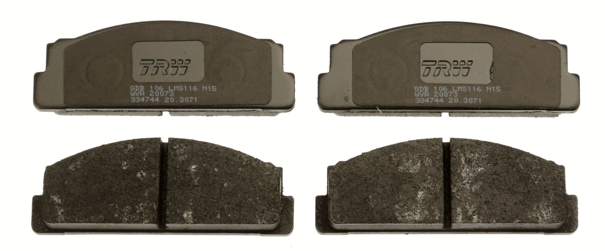 TRW Bremsbelagsatz, Scheibenbremse