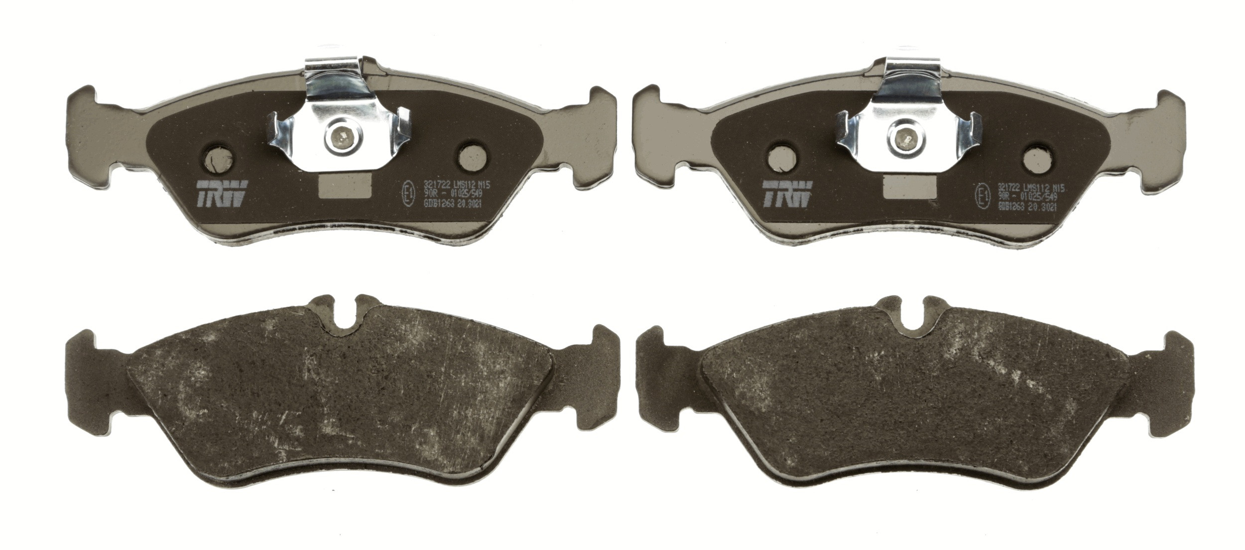 TRW Bremsbelagsatz, Scheibenbremse