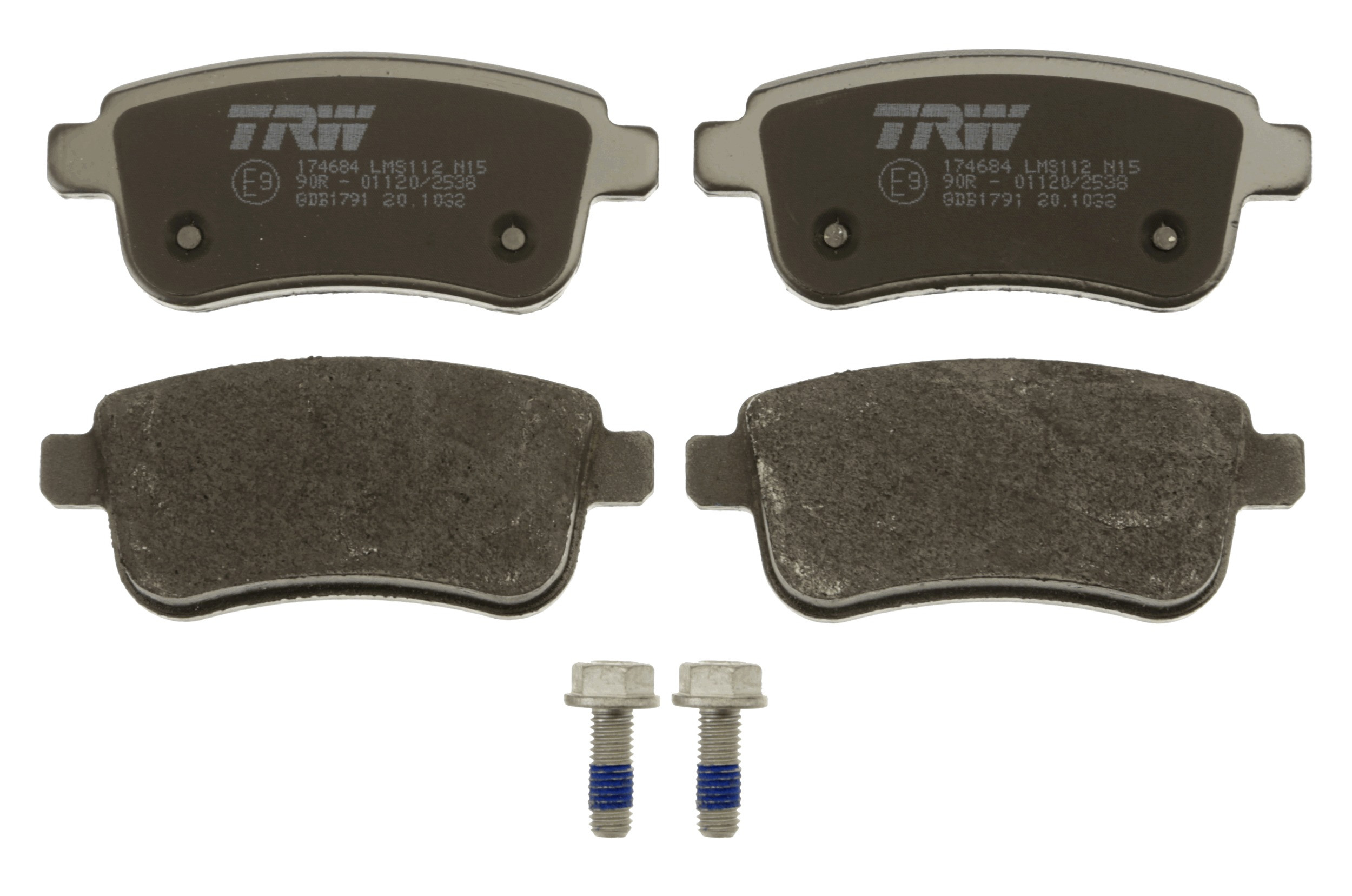 TRW Bremsbelagsatz, Scheibenbremse