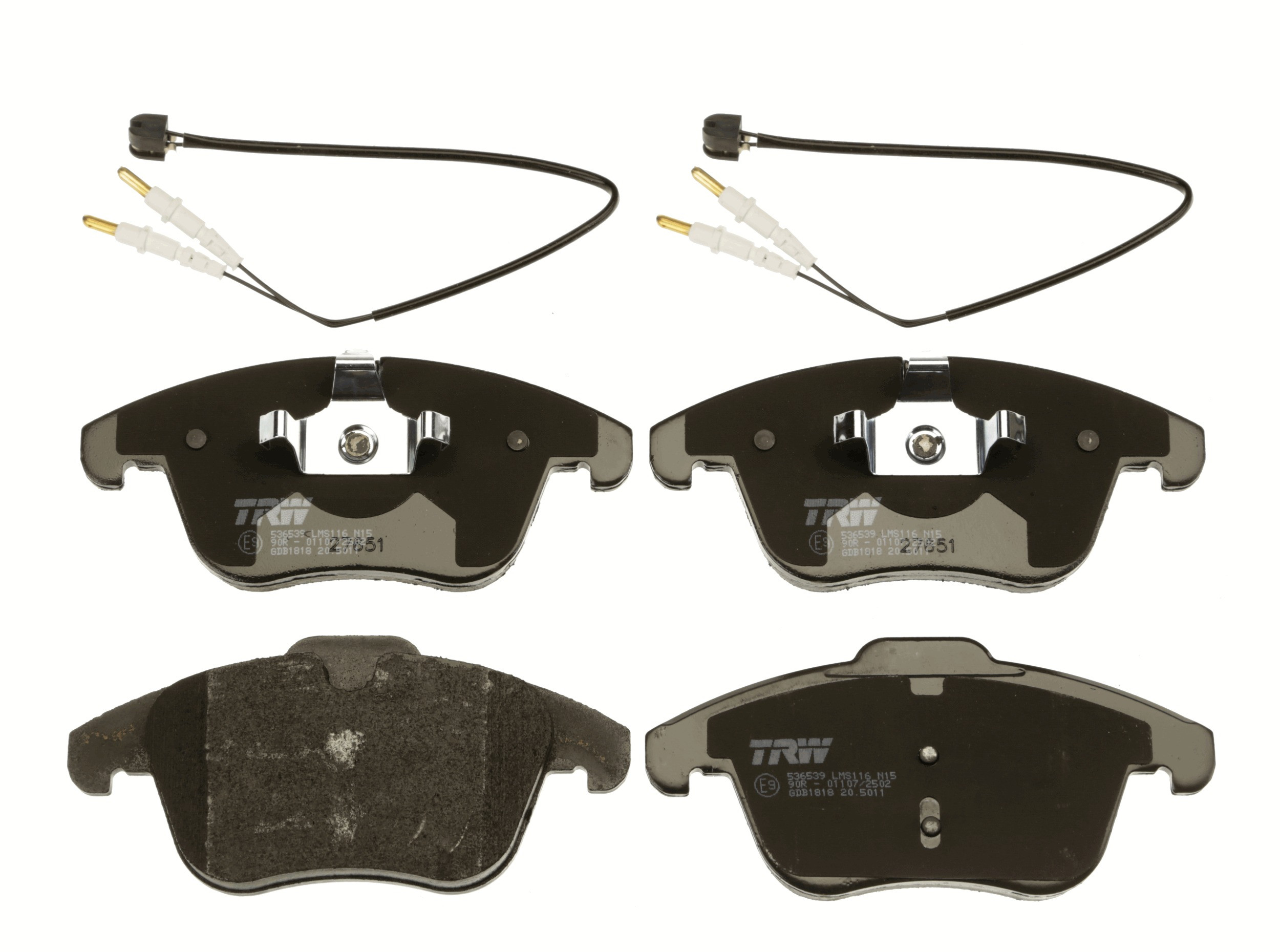 TRW Bremsbelagsatz, Scheibenbremse