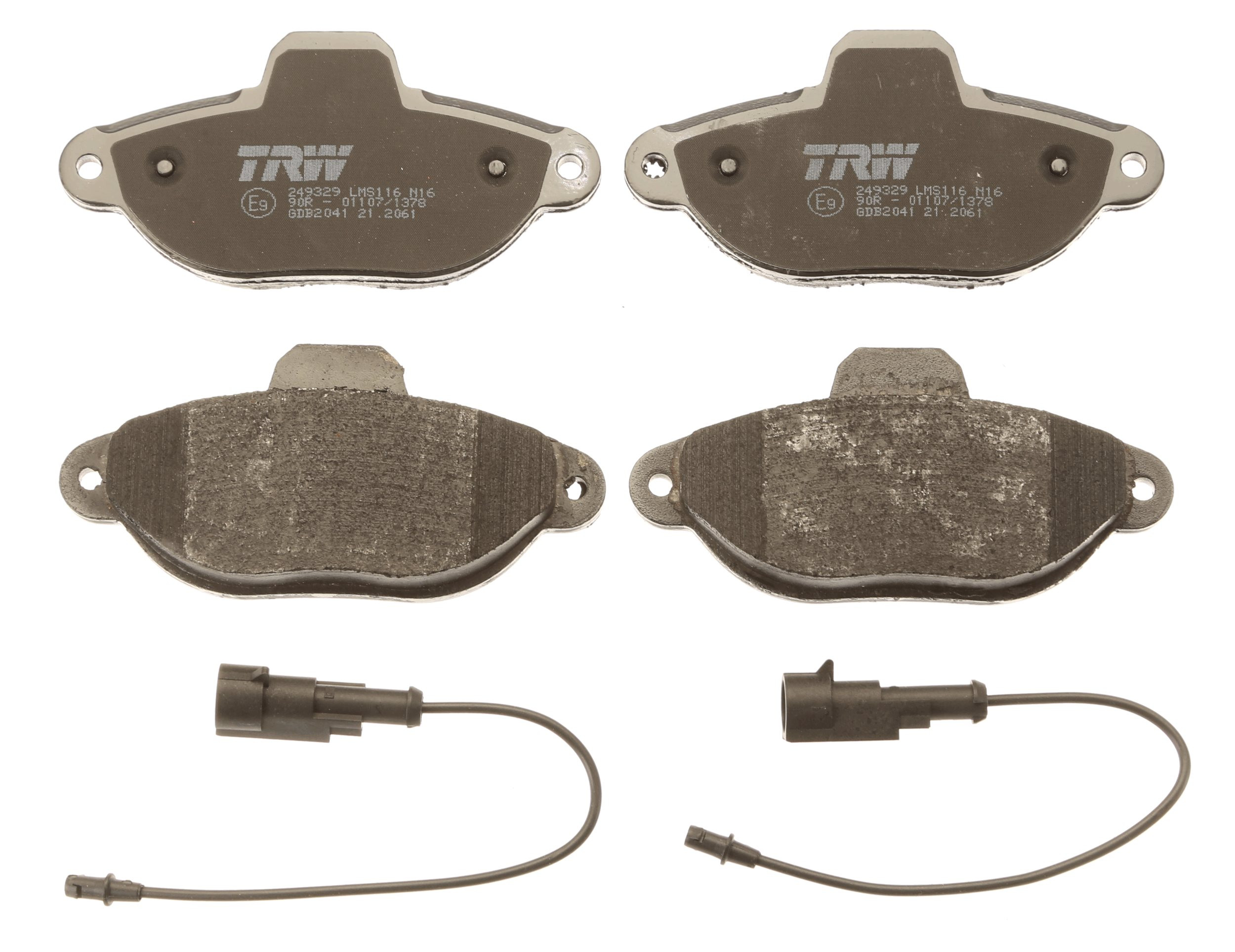 TRW Bremsbelagsatz, Scheibenbremse