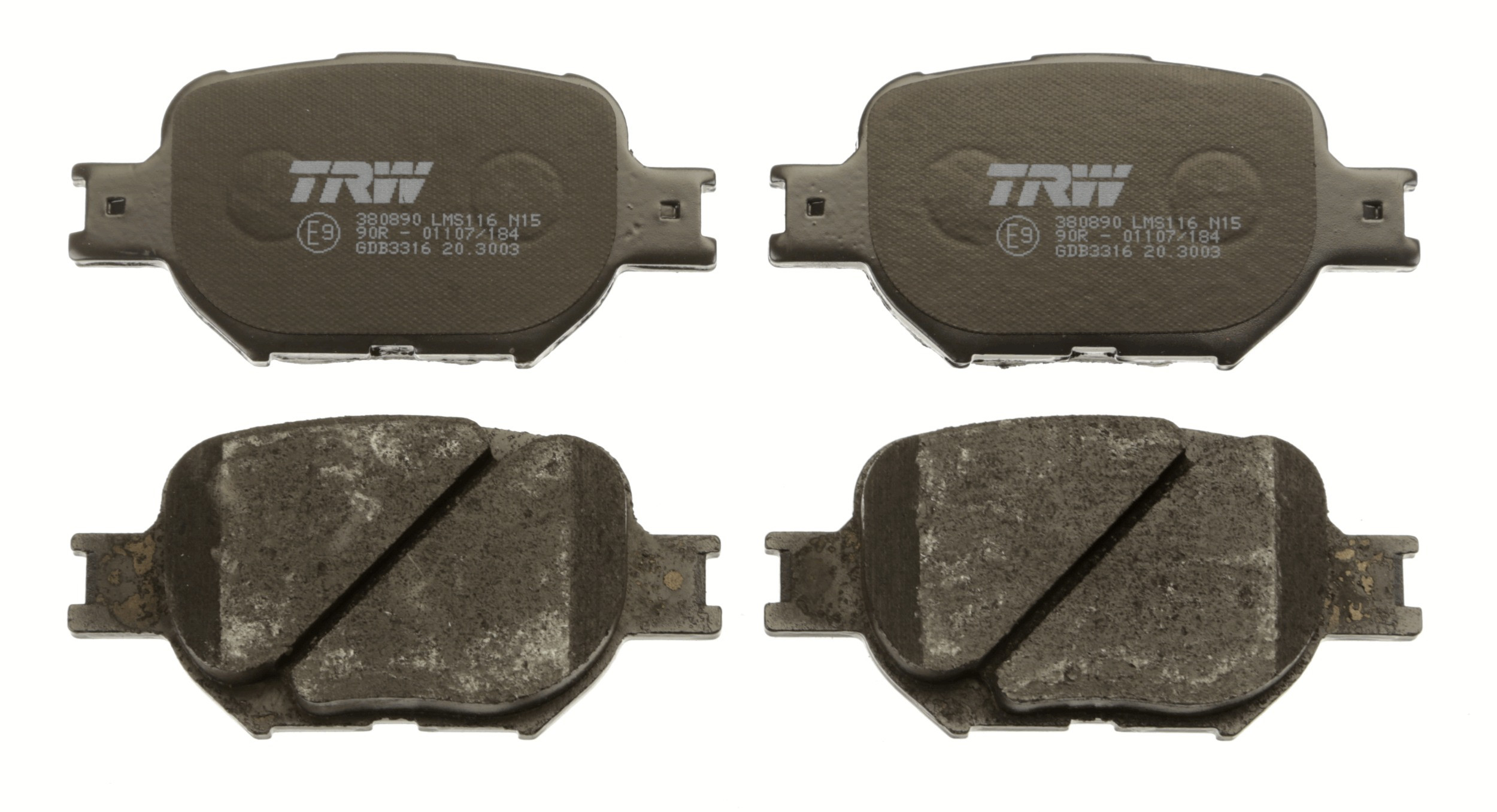 TRW Bremsbelagsatz, Scheibenbremse
