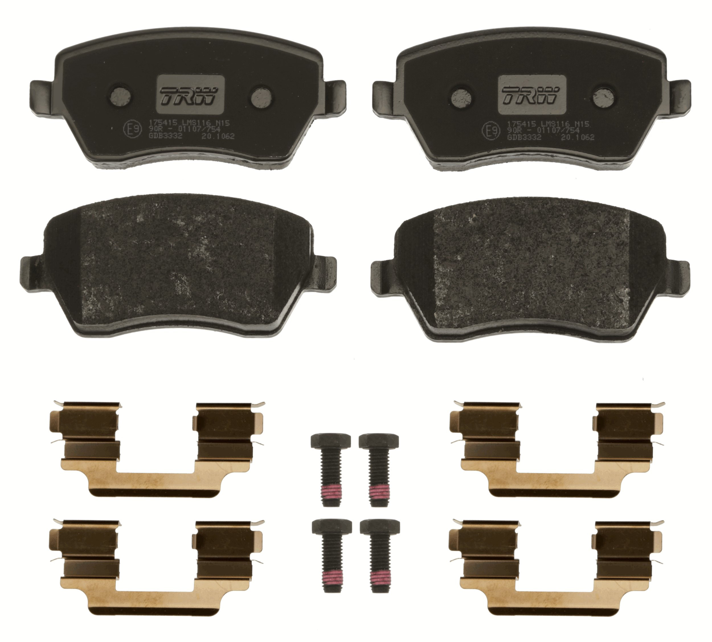 TRW Bremsbelagsatz, Scheibenbremse