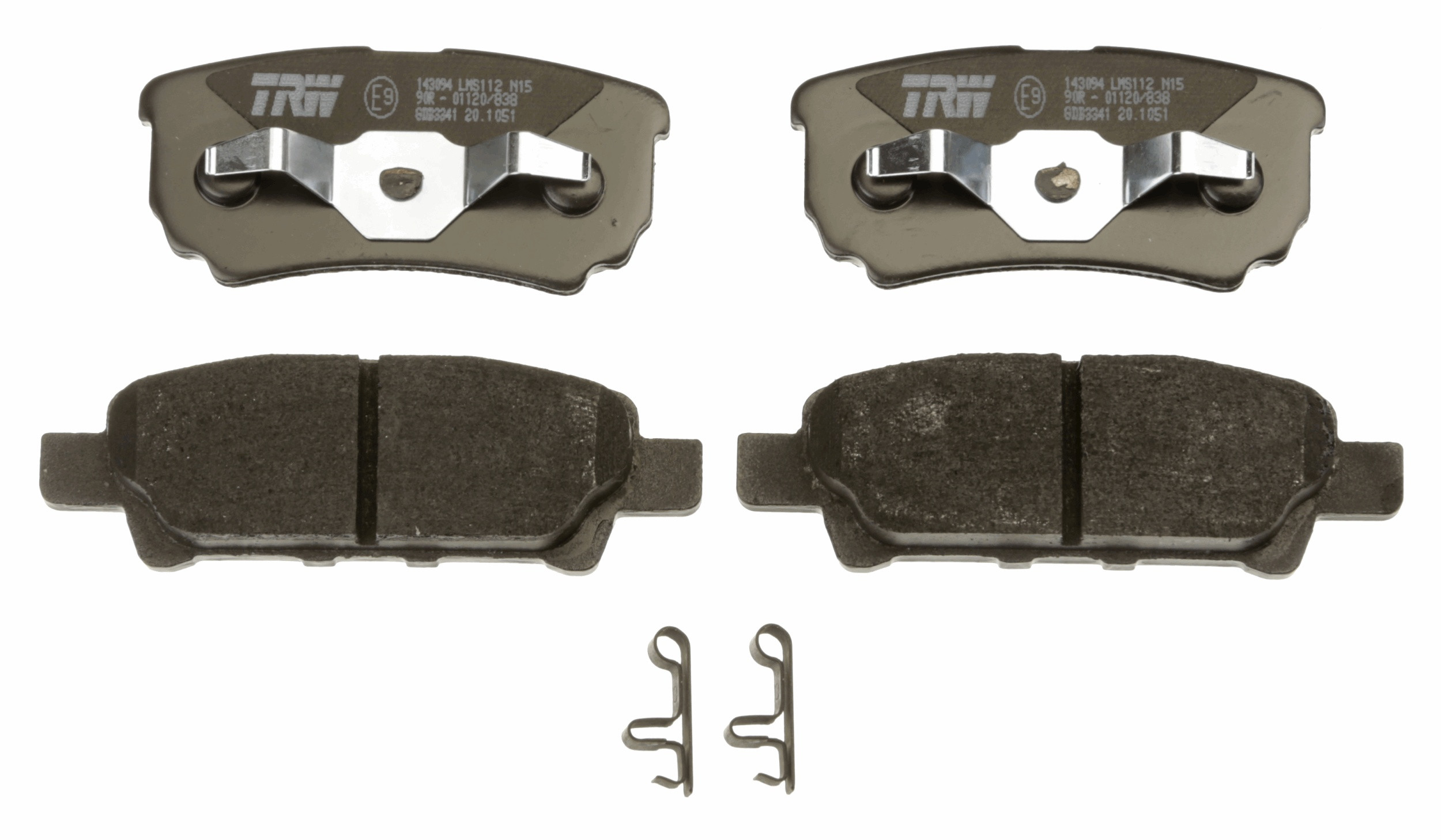 TRW Bremsbelagsatz, Scheibenbremse