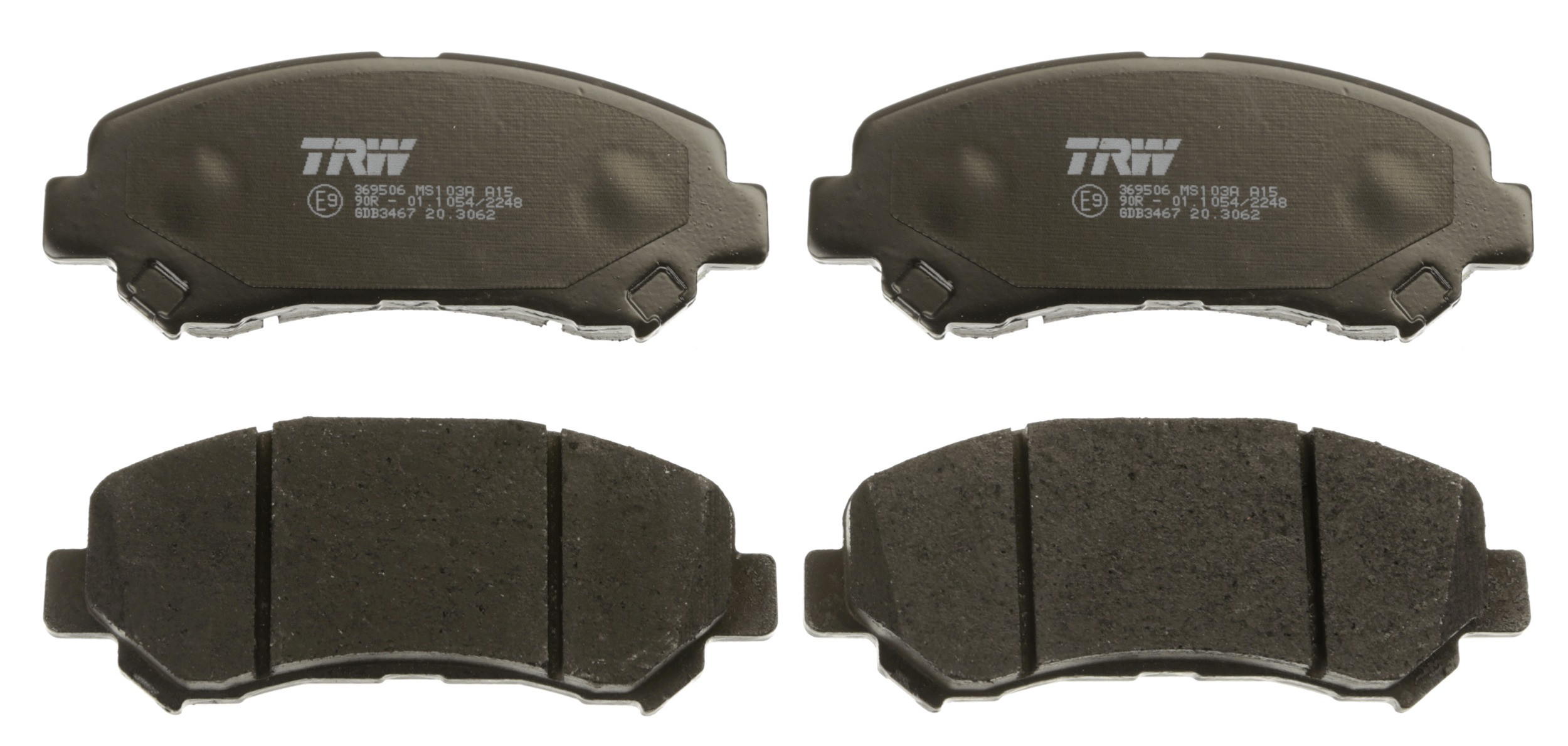 TRW Bremsbelagsatz, Scheibenbremse