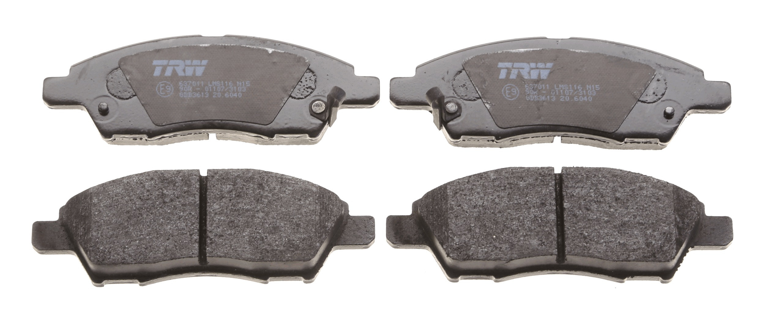 TRW Bremsbelagsatz, Scheibenbremse