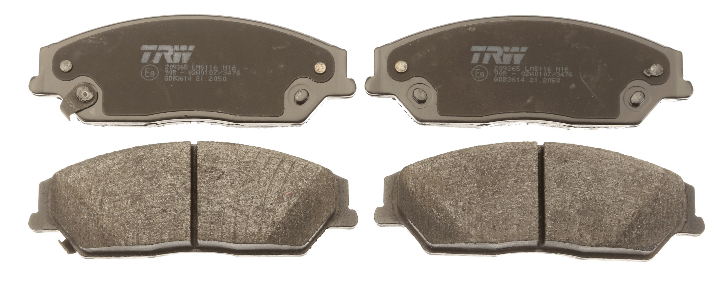 TRW Bremsbelagsatz, Scheibenbremse