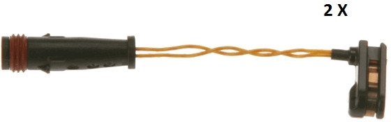 TRW Warnkontakt, Bremsbelagverschleiß