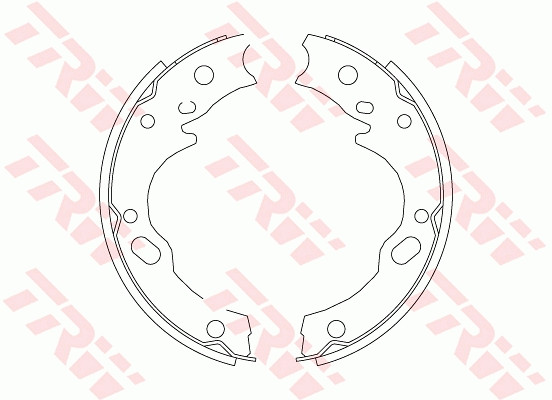 TRW Bremsbackensatz, Feststellbremse
