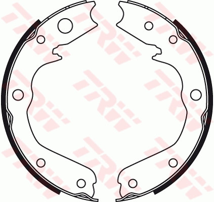 TRW Bremsbackensatz, Feststellbremse