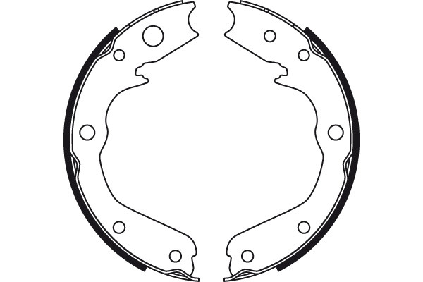 TRW Bremsbackensatz, Feststellbremse