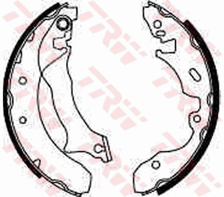 TRW Bremsbackensatz