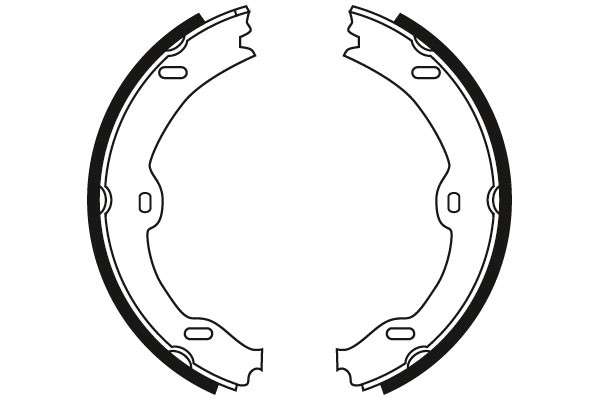 TRW Bremsbackensatz, Feststellbremse
