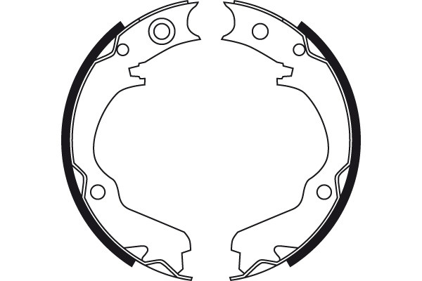 TRW Bremsbackensatz, Feststellbremse