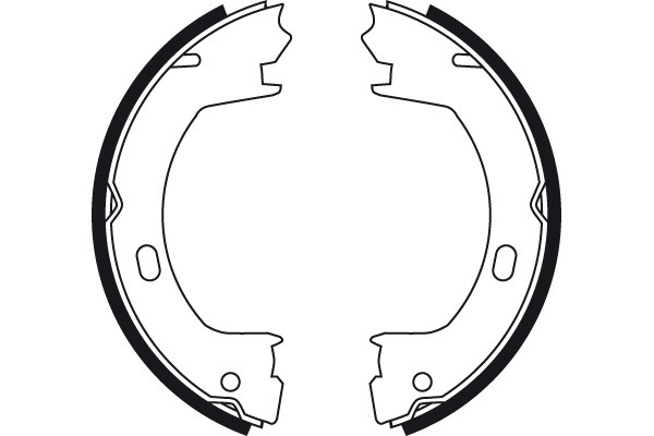 TRW Bremsbackensatz, Feststellbremse