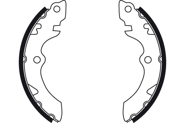TRW Bremsbackensatz, Feststellbremse