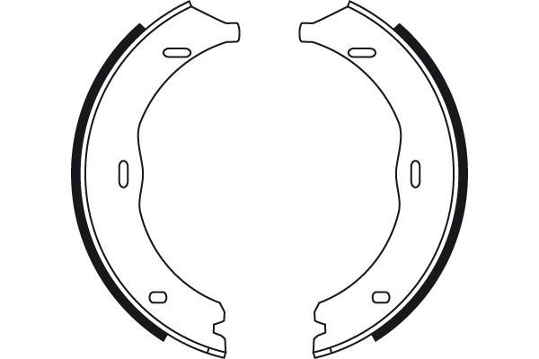 TRW Bremsbackensatz, Feststellbremse