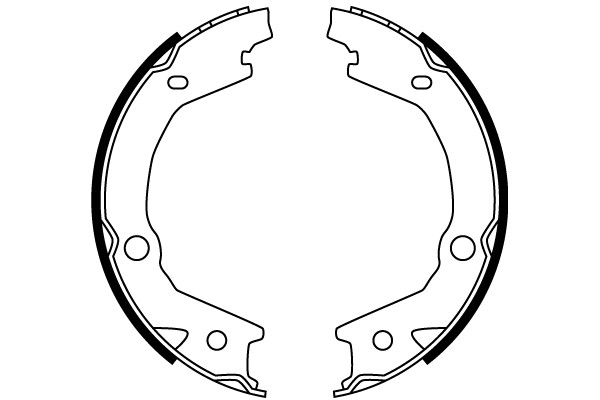 TRW Bremsbackensatz, Feststellbremse