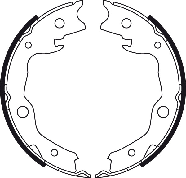 TRW Bremsbackensatz, Feststellbremse