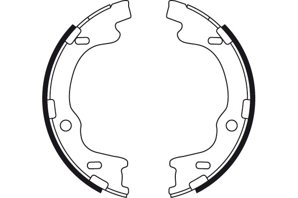 TRW Bremsbackensatz, Feststellbremse