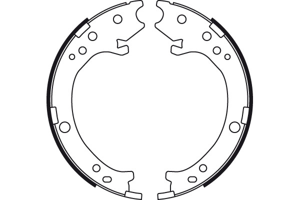 TRW Bremsbackensatz, Feststellbremse