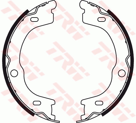 TRW Bremsbackensatz, Feststellbremse