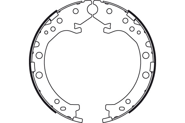 TRW Bremsbackensatz, Feststellbremse