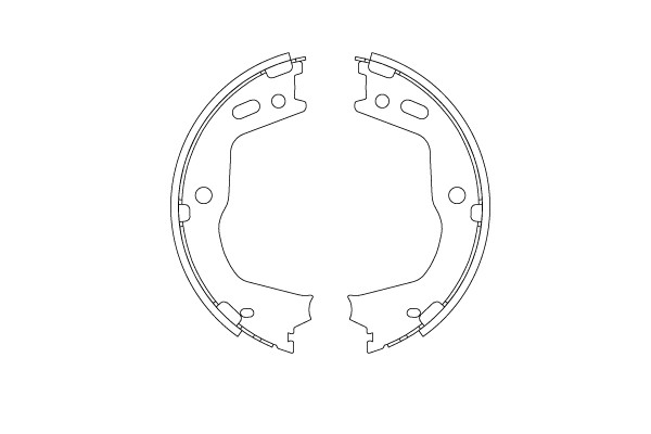 TRW Bremsbackensatz, Feststellbremse