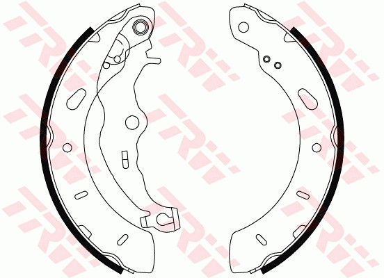 TRW Bremsbackensatz