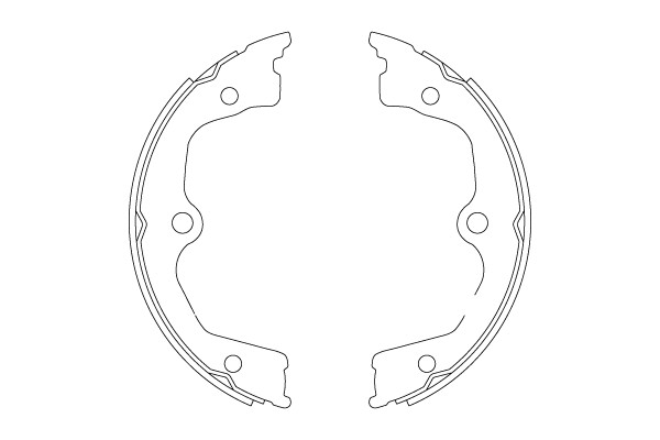 TRW Bremsbackensatz, Feststellbremse