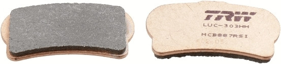 TRW Bremsbelagsatz, Scheibenbremse