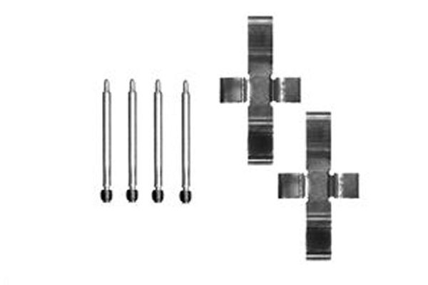 TRW Zubehörsatz, Scheibenbremsbelag