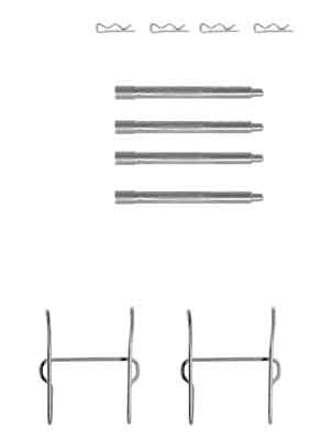 TRW Zubehörsatz, Scheibenbremsbelag