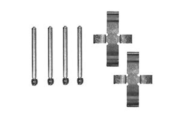 TRW Zubehörsatz, Scheibenbremsbelag