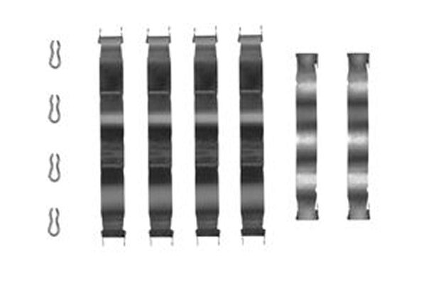 TRW Zubehörsatz, Scheibenbremsbelag