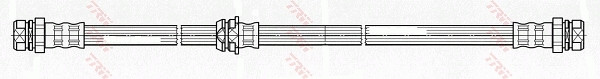 TRW Bremsschlauch TRW Bremsschlauch