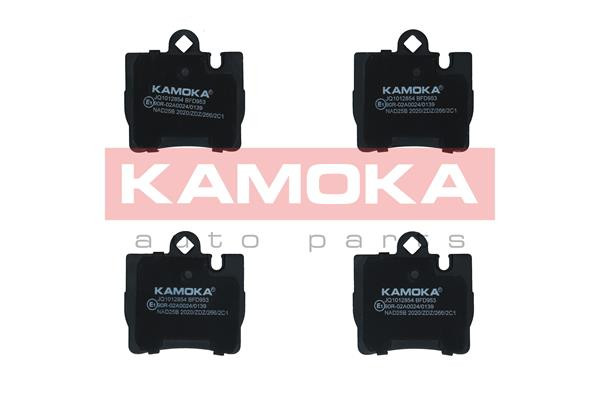 KAMOKA Bremsbelagsatz, Scheibenbremse