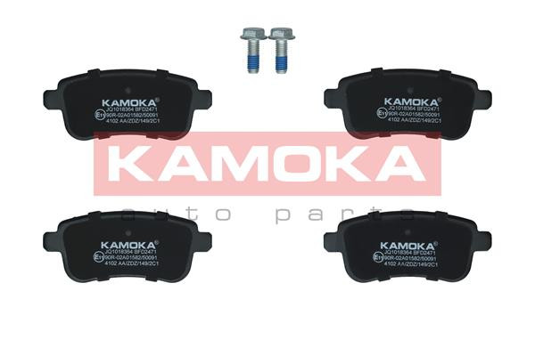 KAMOKA Bremsbelagsatz, Scheibenbremse