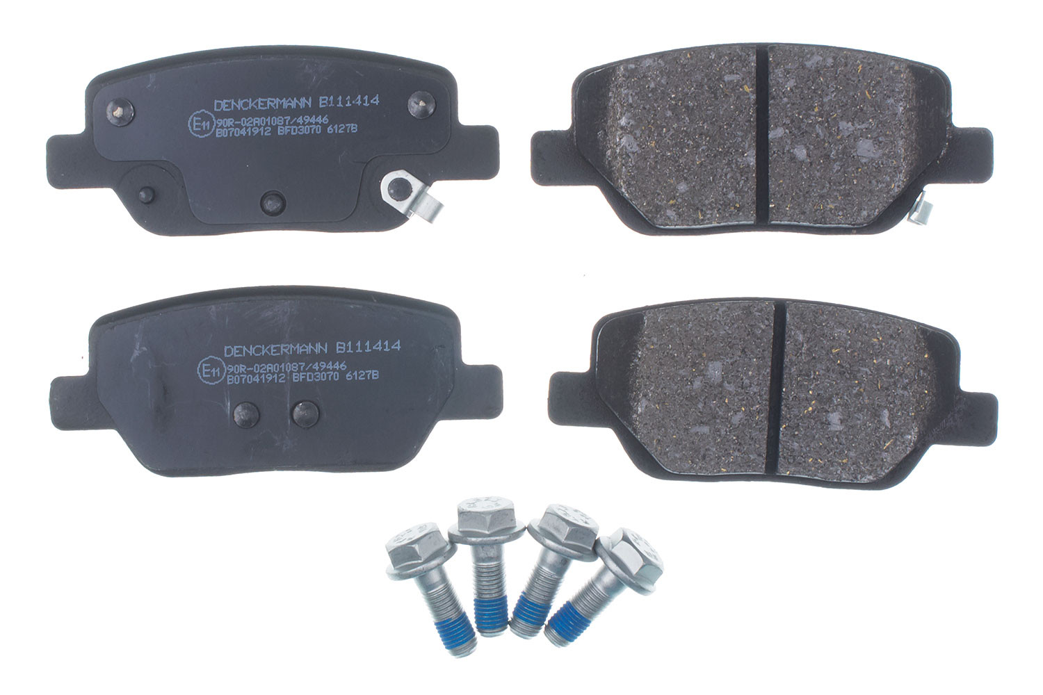 DENCKERMANN Bremsbelagsatz, Scheibenbremse