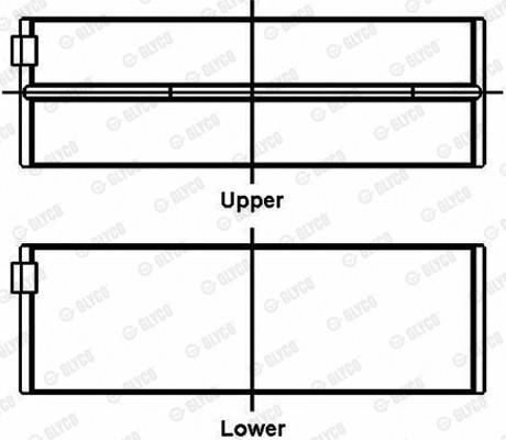 GLYCO Kurbelwellenlager