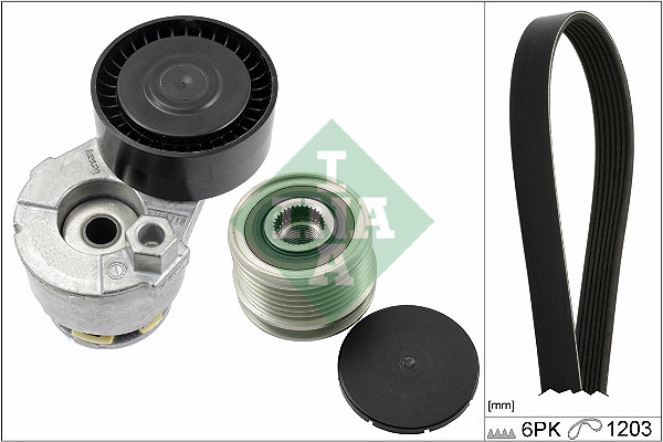 INA Keilrippenriemensatz