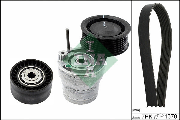 INA Keilrippenriemensatz