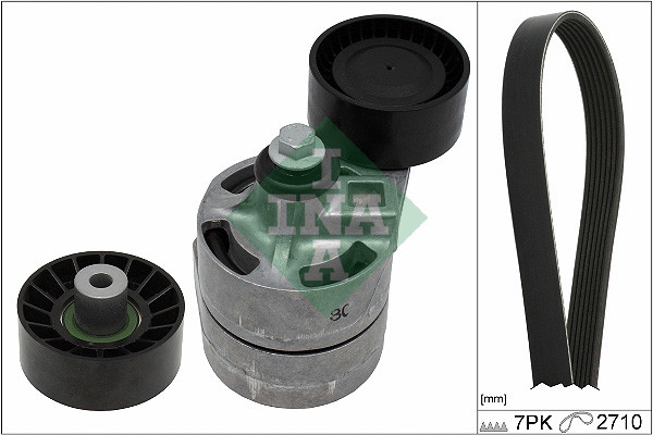 INA Keilrippenriemensatz