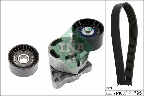 INA Keilrippenriemensatz