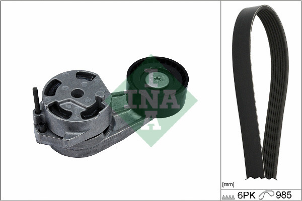 INA Keilrippenriemensatz