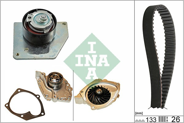 INA Wasserpumpe + Zahnriemensatz