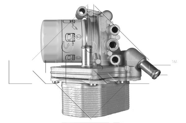 NRF Ölkühler, Motoröl