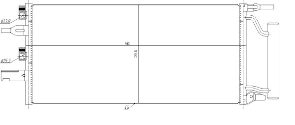 NRF Kondensator, Klimaanlage