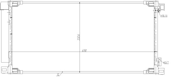 NRF Kondensator, Klimaanlage